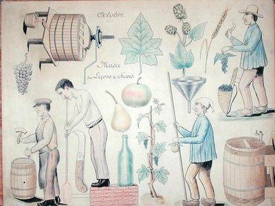 The Month of October: Wine Production by French School