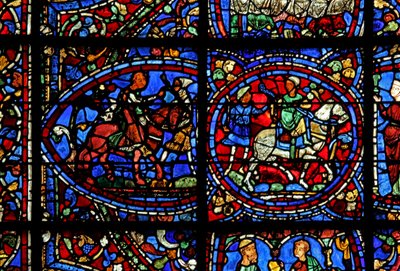 The Prodigal Son: Sets Out with His Servant by French School