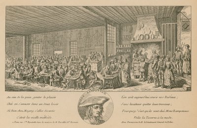 The Ramponaux Tavern by French School