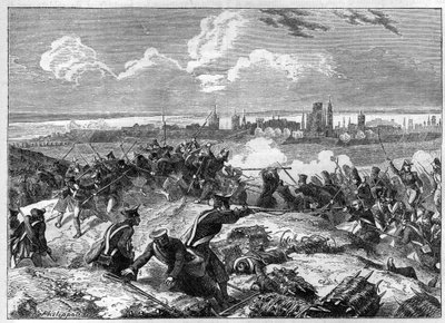 The Siege of Danzig (1807) under the command of Marshal Pierre Joseph Lefebvre (1755-1820) - from 