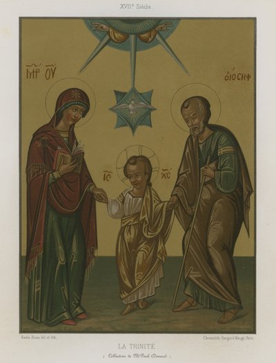 The Trinity by French School