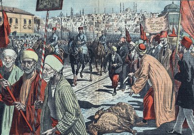 The Turkish Army Made Their Solemn Entrance to Constantinople, Evacuated a Few Days Before by the Allies. 