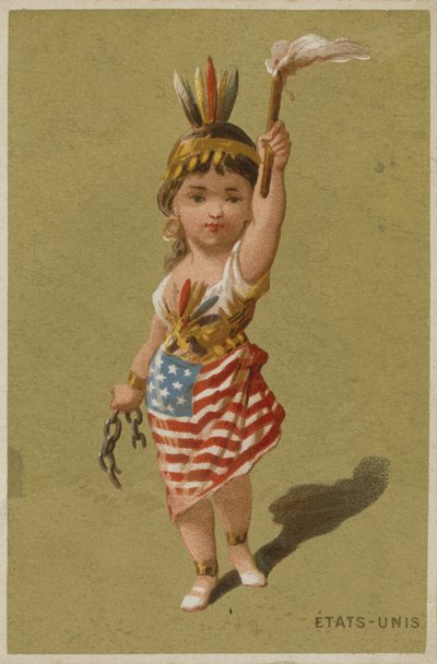 The United States by French School