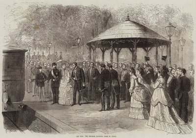 The War, the Emperor Starting from St Cloud by French School