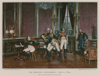 The Abdication by French School