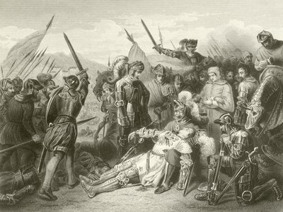 The Battle of Ravenna, 1512 by French School