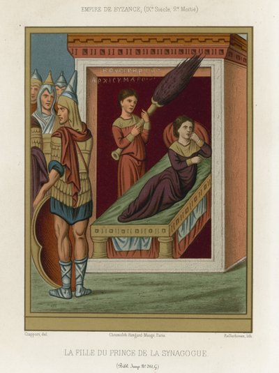 The daughter of the Prince of the Synagogue by French School