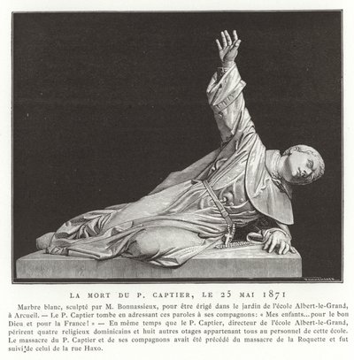 The Death of Pere Captier, 25 May 1871 by French School