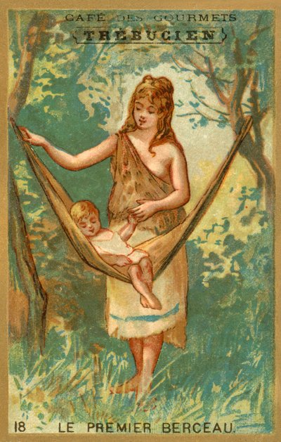The First Cradle by French School