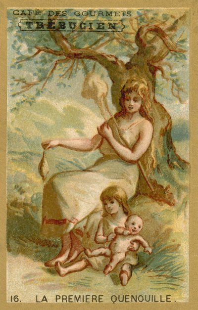The First Distaff by French School