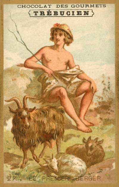 The first shepherd by French School