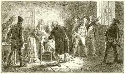 The Head of the Princess of Lamballe Shown to the Queen by French School