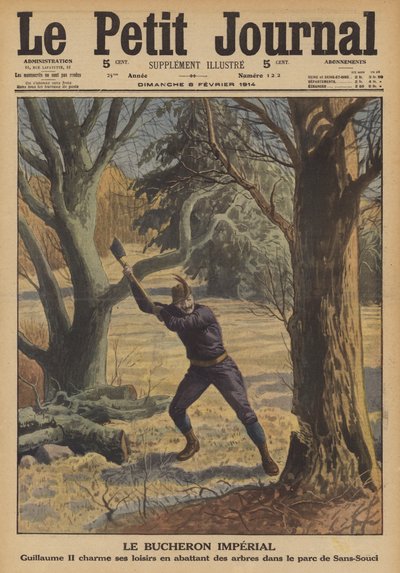 The imperial lumberjack by French School