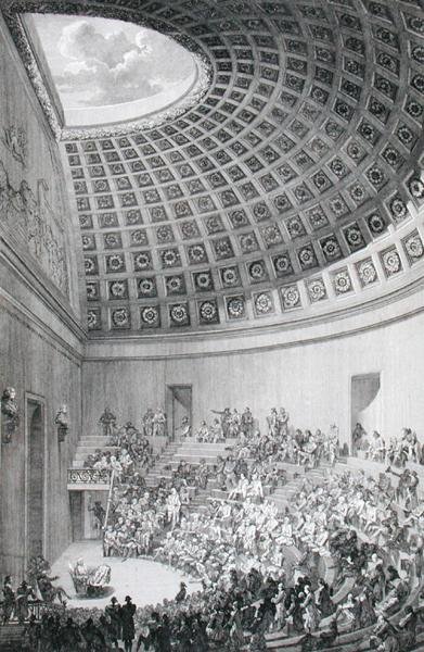 The Lecture Theatre, Modelled on the Pantheon in Rome, from 
