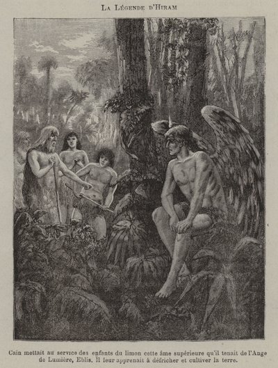 The legend of Hiram by French School