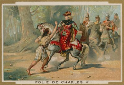 The Madness of King Charles VI of France, 1392 by French School