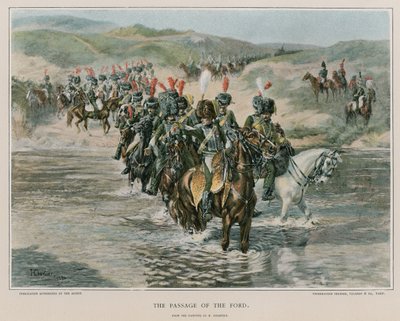 The Passage of the Ford by French School