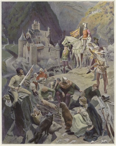 The Siege of Buren by French School