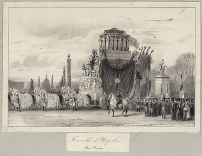 The State Funeral of Napoleon Bonaparte by French School