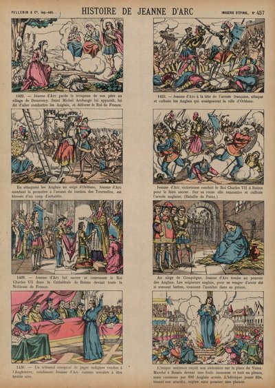 The Story of Joan of Arc by French School