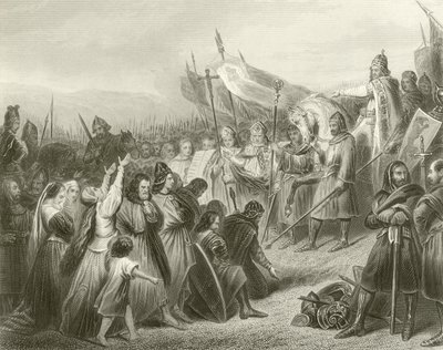 The Submission of Witikind, 785 by French School