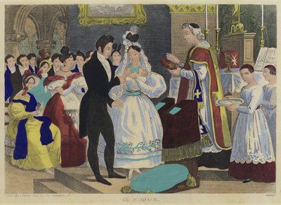 The Wedding by French School