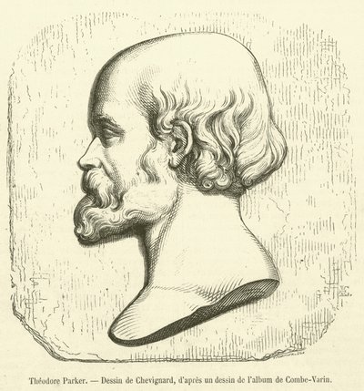 Theodore Parker (engraving) by French School