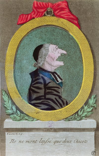 They have only left me two Stumps, 2nd November 1789 by French School