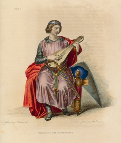 Thibaut de Champagne by French School