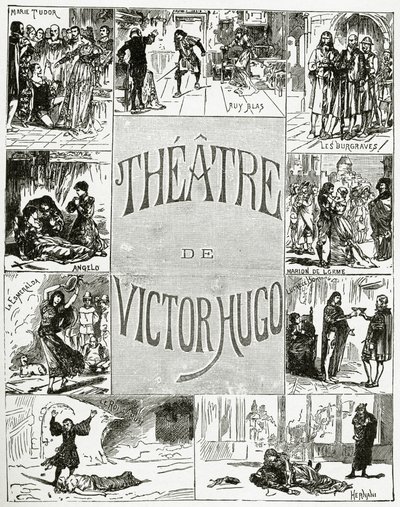 Theatre of Victor Hugo by French School