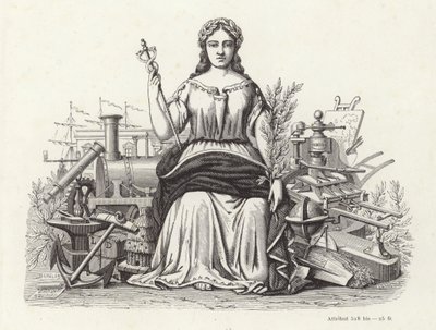 Title Page Illustration of Vignettes Typographiques by French School