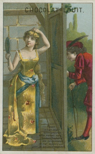 To Charm, She Wears the Beautiful Clothes of a Princess by French School