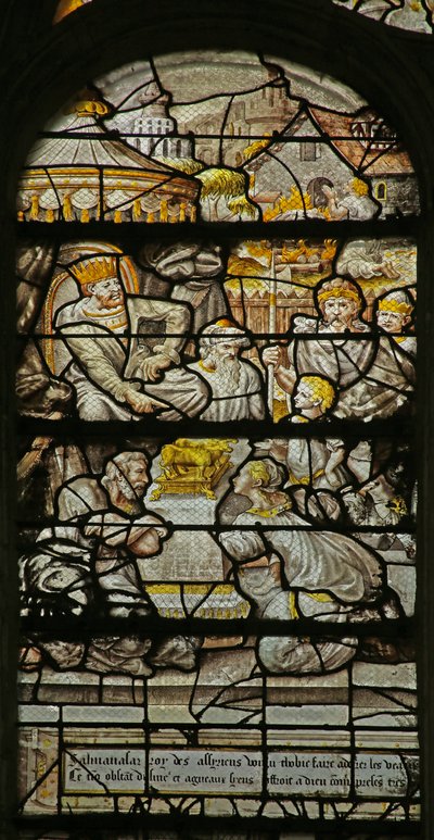 Tobias Refuses to Worship an Idol by French School