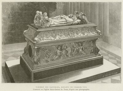 Tomb of the Dauphins, Children of Charles VIII by French School