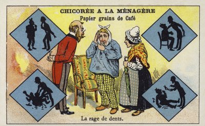 Toothache by French School