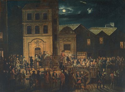 Transport of Prostitutes from the St. Martin Prison to the Salpetriere Hospital by French School