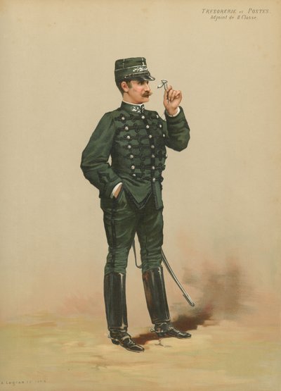 Treasury and Post, Second Class Assistant by French School