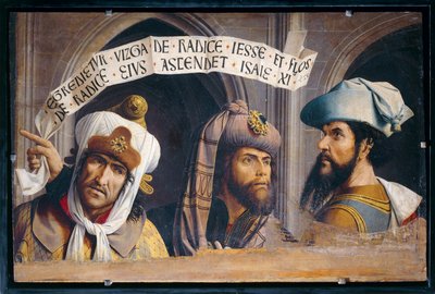 Three Prophets (fragment) by French School