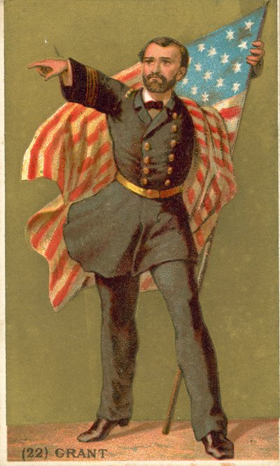 Ulysses S Grant, American Soldier and Politician by French School