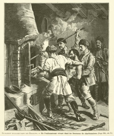 A Bulgarian Bandit in the Balkans by French School