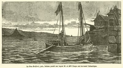 A Voyage Across the Atlantic by French School