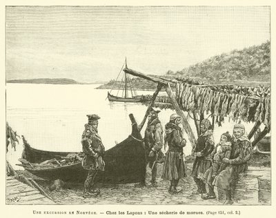 An Excursion in Norway (engraving) by French School