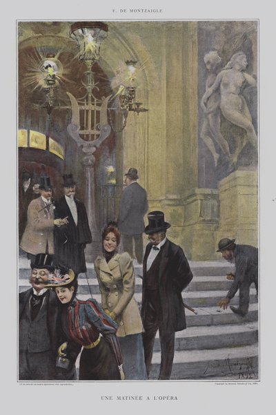 A Matinee at the Opera by French School