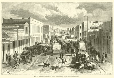 A street in Denver, F Street by French School