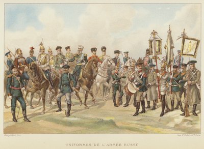 Uniforms of the Russian Army by French School