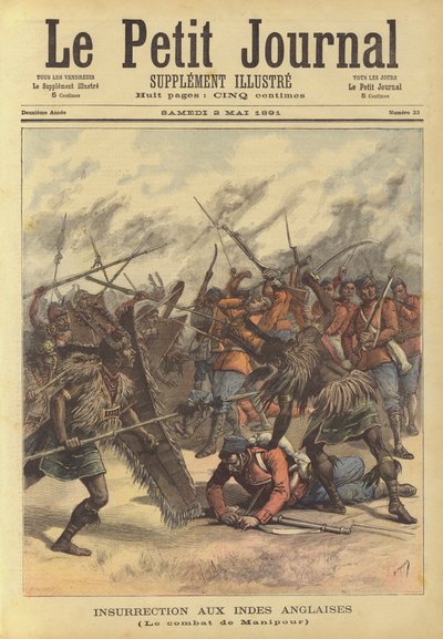 Uprising in British India by French School