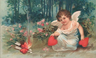 Valentine Cupid by French School