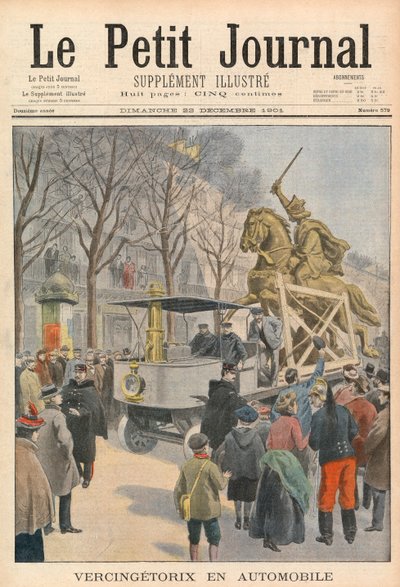 Vercingetorix in an Automobile by French School