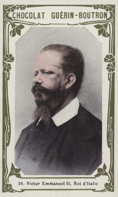 Victor Emmanuel II, King of Italy by French School
