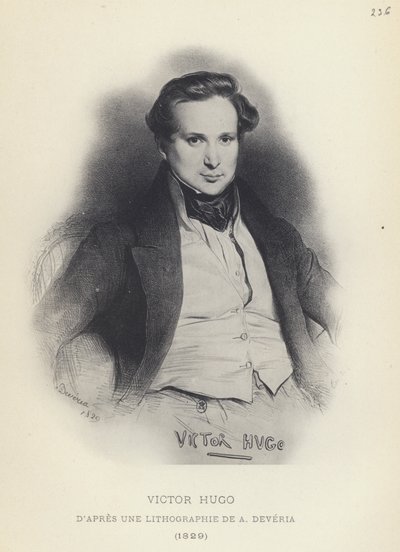 Victor Hugo by French School